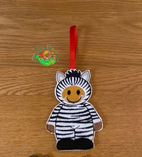 Sweetpea's Handmade Gingerbread Dress Up Collection - Zebra
