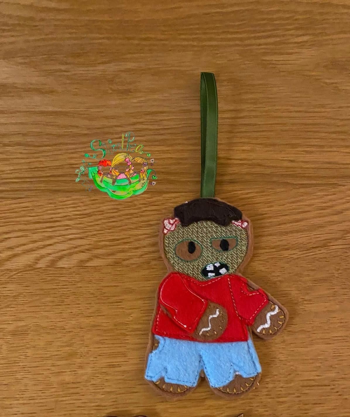 Sweetpea’s Handmade Gingerbread Halloween Collection – Zombie Boy